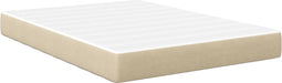 vidaXL - Pocketvering - Matras - in - Lichtgroen - en - Grijs, - Medium - Hard, - 140x190x20 - cm, - Stof
