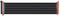 Silverstone RC04B-400 - Riser cable - High-quality ribbon cable - Zwart