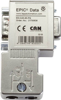 LAPP 21700536 Sensor/actuator verdeler en adapter Aantal polen: 9 Adapter 1 stuk(s)