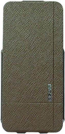 O!coat iPhone 5 - Flip Cover - Bescherming tegen krassen en vuil - Bruin