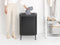 Brabantia Bo Hi Wasmand - 2 x 45 l - Quick-Drop opening - Matt Black (2 stuks)