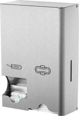 MediQo-line MQSTC E - Dameshygiënedispenser - RVS met anti-fingerprint coating - (1 stuk)