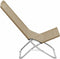 vidaXL - Strandstoelen - 2 - st - inklapbaar - stof - taupe