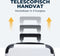 Pathsail® Handbagage Koffer - 40L - Lichtgewicht Trolley met TSA slot & 360° Spinner wielen - Wit
