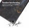 imoshion Tablet Hoes - Geschikt voor Samsung Galaxy Tab A9 Plus - Design Trifold Bookcase - Black Marble