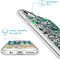 iMoshion Hoesje Geschikt voor iPhone SE (2022) / SE (2020) / 8 / 7 Hoesje Siliconen - iMoshion Design hoesje - Groen / Meerkleurig / Leopard Jungle