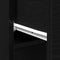 vidaXL - Zwarte - Eikenhouten - Dressoir - 30x30x70 - cm - Gemaakt - van - Houtcomposiet