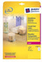 Avery Zweckform Laseretiket 96x50 - 10 etiketten per vel - 25 vel (1 pack)