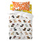 Happy Friday Duvet cover set 2 pieces Dogs 100x120 cm (Cot) Multicolor