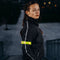 Avento Sportarmband - Reflecterend met LEDs - Waterdicht - Geel
