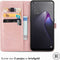 iMoshion Hoesje Geschikt voor Oppo Reno 8 5G Hoesje Met Pasjeshouder - iMoshion Mandala Bookcase - rosé goud