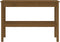 vidaXL - Wandkast - 110x40x75 - cm - massief - grenenhout - honingbruin