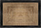 Jute kleed met zwarte rand 170 cm x 120 cm