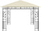vidaXL - Prieel - met - klamboe - LED-lichtslinger - 180 - g/m² - 3x3x2,73 - m - crème