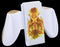 PowerA NSAC0059-01 - Joy-Con Comfort Grip - Ergonomisch ontwerp met rubberen grepen - Goud/Wit