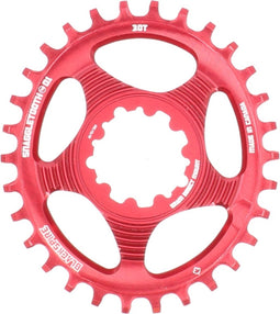 Blackspire - Kettingblad Snaggletooth Oval Sram Spline 30 6MM Offset Rood