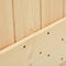 vidaXL - Schuifdeur - met - beslag - 90x210 - cm - massief - grenenhout