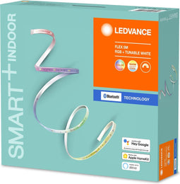 LEDVANCE Slimme LED strip LED: voor alle oppervlakken, SMART+ FLEX MULTICOLOR / 16 W, 22-…24- V, stralingshoek: 11-, RGBTW, 2--- … 65-- K, body materiaal: silicone, IP2-