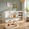BABY PRICE FIRST Uitschuifbare gecombineerde bedlade - Wit decor