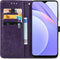 iMoshion Hoesje Geschikt voor Xiaomi Redmi Note 9T (5G) Hoesje Met Pasjeshouder - iMoshion Mandala Bookcase - Paars