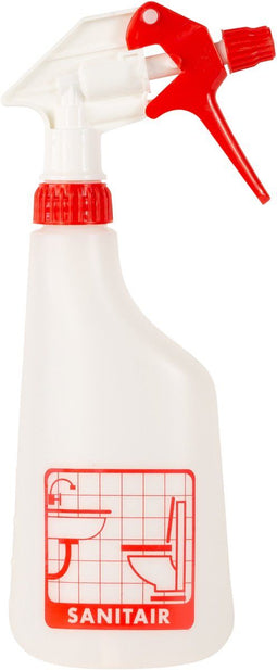 Sprayflacon compleet 600ml sanitair | 12 stuks