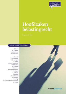 Boom - Hoofdzaken belastingrecht - Fiscale studieboek (2017)