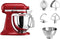 KitchenAid Artisan 5KSM175PSEER - Keukenrobot - 4,8L RVS kom 300W - Keizerrood