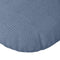 Zitkussens 2 pcs Blauw Ø 30 cm Katoen Stof
