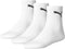 Puma short crew 3p unisex - Sportsokken - Volwassenen - white - 43-46
