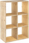 Planken Astigarraga Dinamic 6 Kubussen Modulair Natuurlijk Pijnboom (70,8 x 33 x 105,4 cm)