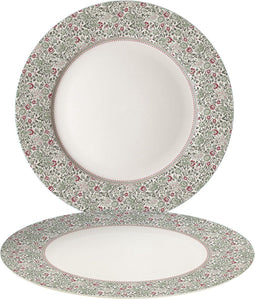 Laura Ashley Wild Clematis Collectables 2 Borden - Plat - Ø 23cm