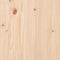 vidaXL - Plantenbak - 70x70x46 - cm - massief - grenenhout