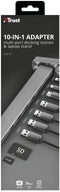Trust Dalyx - 10-in-1 USB-C-dockingstation - HDMI 4K Gigabit Ethernet - Space Grey