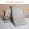 Coco & Cici - Tencel Sateen Dekbedovertrek 140 x 200 cm - 1 Persoons Beddengoed - Taupe - Lyocell - Hypoallergeen & Extra Zacht - 1 Kussensloop (60x70)