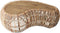 D - Brix - Salontafel Brix Gwen - Rotan en Teakhout - 65x110x45
