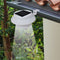 Schuttinglampen 12 st solar LED zwart