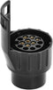 Aanhangwagencontactdoos / Stekkertester Met 2 Adapters 7 en 13 Polig - ISO 1724 - 12V