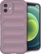 imoshion Hoesje - Geschikt voor iPhone 12 - EasyGrip Backcover - Paars
