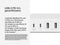 Belkin Boost-Up Charge Pro Adapter - 4-poorts - 108W GaN - Wit