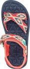 Jack Wolfskin Zulu - Wandelsandalen - Klittenbandsluiting - Rood / Blauw - Maat 34