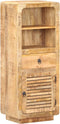 vidaXL - Hoge - kast - 45x32x110 - cm - ruw - mangohout