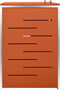 vidaXL - Containerberging - dubbel - 138x77,5x112,5 - cm - roestvrij - staal