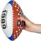 New Port American Football - Large - Butyl binnenbal - Marine/Wit