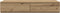 vidaXL - Ligbed - Artisan - Eiken - 100x36.5x16.5 - cm - Geengineerd - Hout
