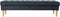 Kruk DKD Home Decor Blauw Polyester Rubberwood (158 x 50 x 42 cm)