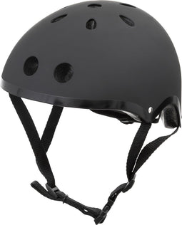 Mini Hornit Lids - Fietshelm voor Kinderen - LED achterlicht - Zwart (S)