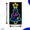Neon Lamp - Kerstboom - Kerst - Dimbaar - Incl. Ophanghaakjes - Neon Sign - Neon Verlichting - Neon Led Lamp - Wandlamp