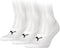 PUMA Footie Sokken - 3 pack - Wit - Maat 43-46