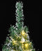 vidaXL - Kunstkerstboom - met - 300 - LED's - kerstballen - en - sneeuw - 180 - cm