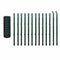 vidaXL - Euro - hek - 25x1,2 - m - staal - groen